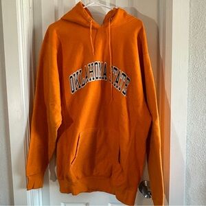 Oklahoma State Orange Hoodie, Heavyweight Size XL‎